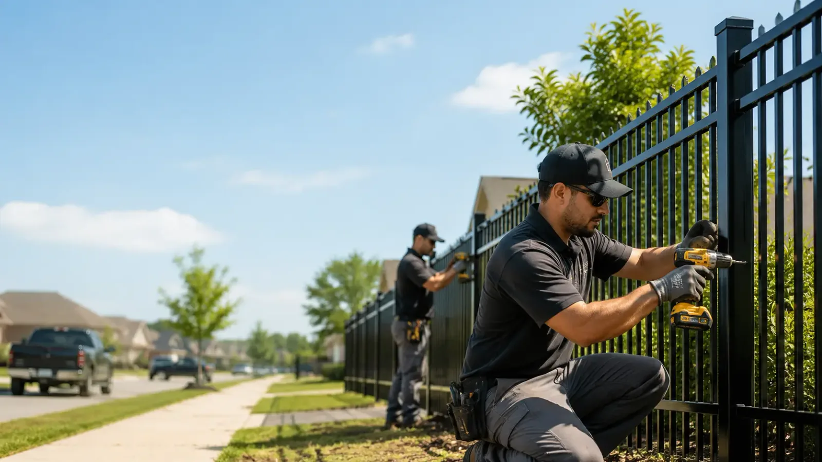 Metal Fence Installation in Diana, TX
